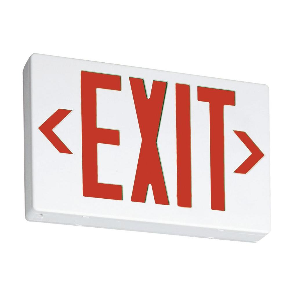 Lighted Exit Sign